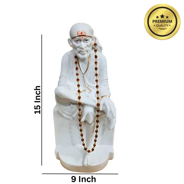 Sai_Baba_Marble_Idol_Handcrafted_White_Marble_Murti_Height_15_Inch_Sp_More