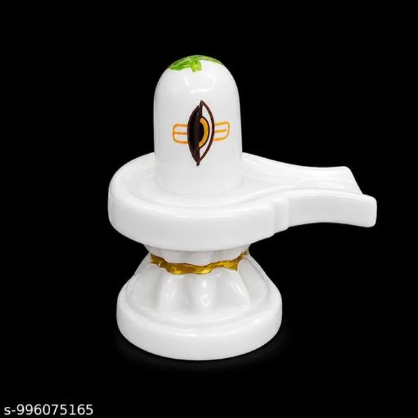 Premium_Washable_Synthetic_Marble_Shivling_For_Home_Temple_White_Shiv_Ling_Idol_For_Puja_Mahadev_Worship