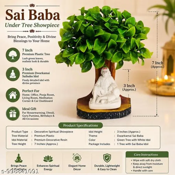 Sai_Baba_Under_Tree_Showpiece_7_Inch_Artificial_Tree_With_3_Inch_Dwarkamai_Sai_Baba_Idol_Spiritual_Home_Decor_Office_Desk_Decorative_Idol_Gift_Item_Resin_Plastic