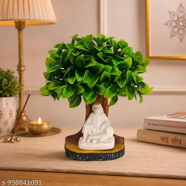 Sai_Baba_Under_Tree_Showpiece_7_Inch_Artificial_Tree_With_3_Inch_Dwarkamai_Sai_Baba_Idol_Spiritual_Home_Decor_Office_Desk_Decorative_Idol_Gift_Item_Resin_Plastic
