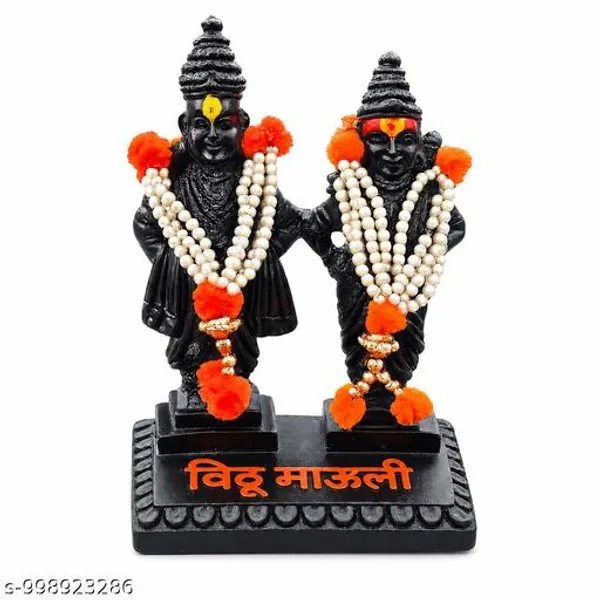 Vitthal_Rukmini_Idol_5_Inch_For_Car_Dashboard_Home_Temple_Premium_Black_Resin_Murti_Vithu_Mauli_Decorative_Statue_Pooja_Gift_Item
