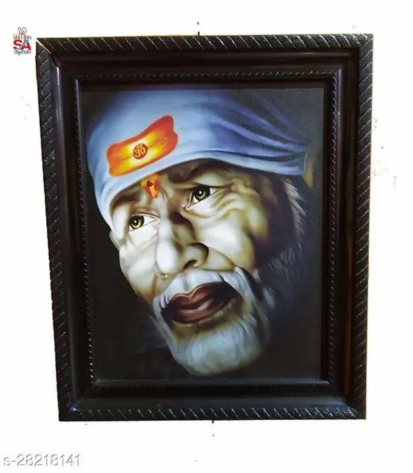 Sai_Amrut_Shirdi_Sai_Baba_Matte_Sparkle_Photo_Frame_Size_8_10_Inch
