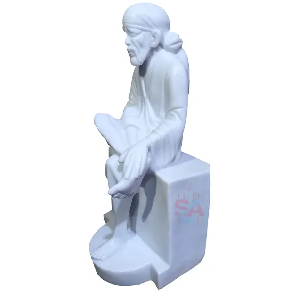Sai_Amrut_Gifts_Sai_Baba_Marble_Dust_Statue_Decorative_Showpiece_12_Mar