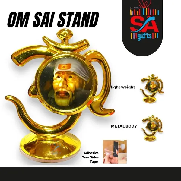 Sirdi_Sai_Baba_Car_Dashboard_Idol_In_Om_Design_3_5_Inch_White