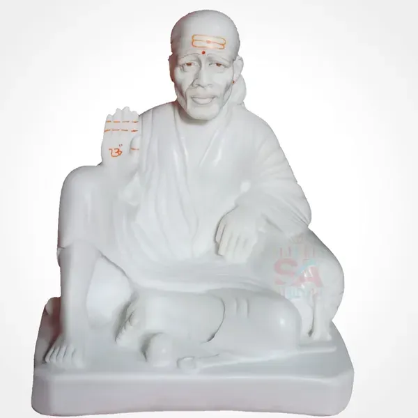 Sai_Amrut_Marble_Ashirwad_Hand_Dwarkamai_Baba_Idol_Murti_For_Home_And_Offic