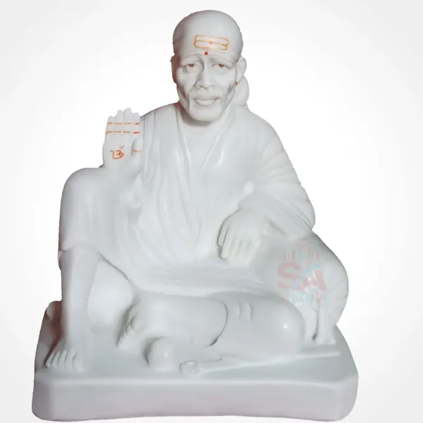 Sai_Amrut_Marble_Ashirwad_Hand_Dwarkamai_Baba_Idol_Murti_For_Home_And_Offic