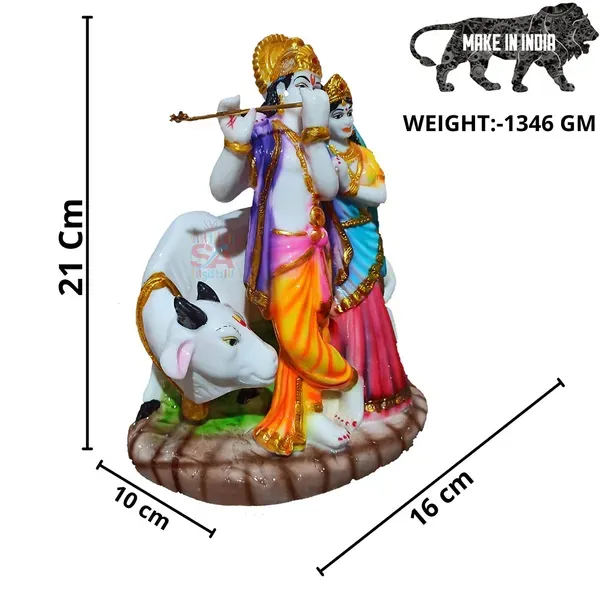 S_A_Gifts_Sai_Amrut_Radha_Krishna_Idol_Murti_Figurine_Lord_Radha_Krishna_Id