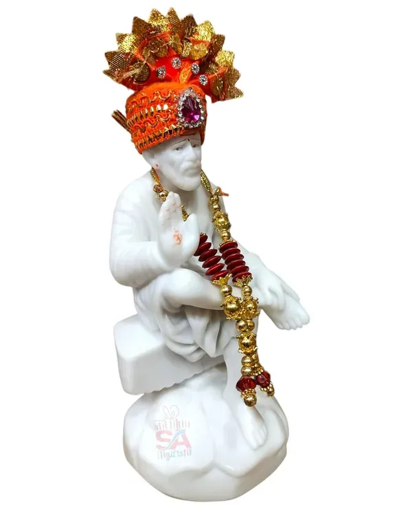 Marble_Dust_Sai_Baba_Statue_Decorative_Idol_6_Inch_White