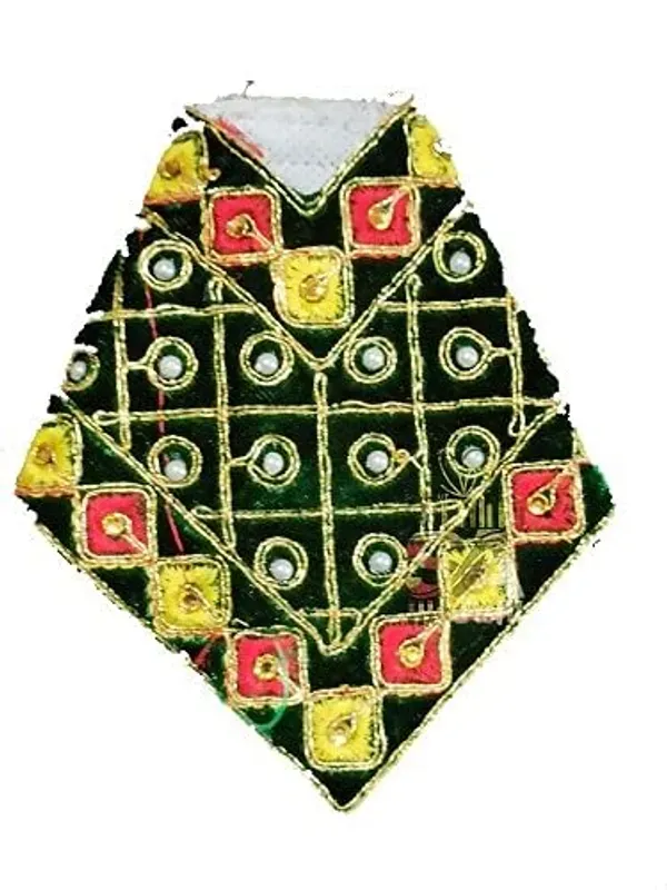 Handcrafted_Sai_Baba_Poshak_Dresses_Multi_Coloured_Velvet_Cloth_Sai_Ram