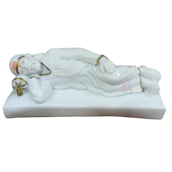 Marbel_Sleeping_Sai_Baba_Statue_Decorative_Showpiece
