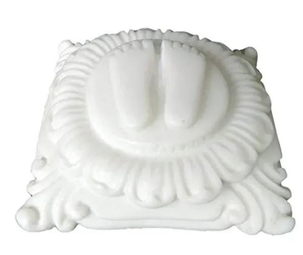 Gifts_Charan_Paduka_Handmade_Polymarble_For_Home_Decor_Pooja_Ghar_10cm