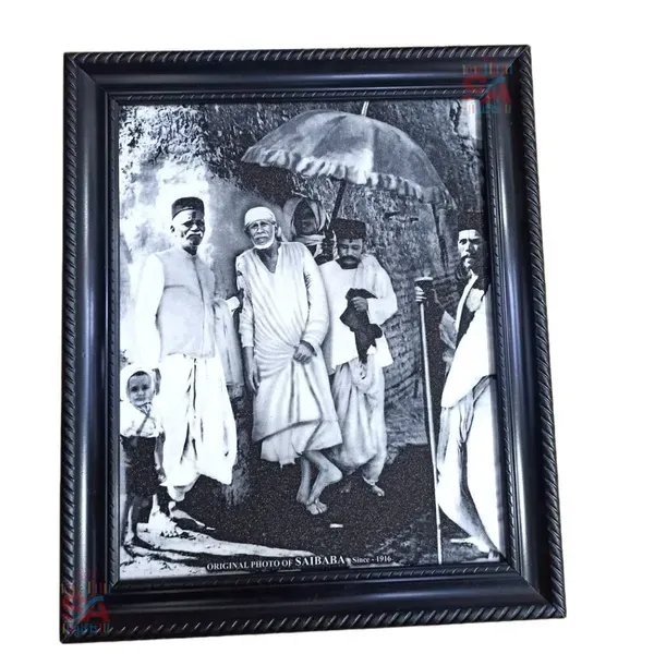 Sirdi_Sai_Baba_Idol_Photo_Frames_For_Home_And_Pooja_Room_12_X_15_Inch_Bla_More
