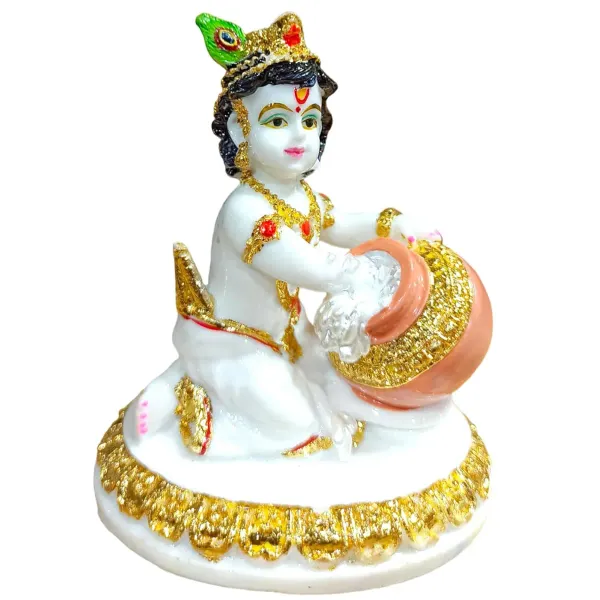 Laddu_Gopal_Idol_In_Marble_Material_Ideal_For_Car_Dashboard_Home_Decor_More
