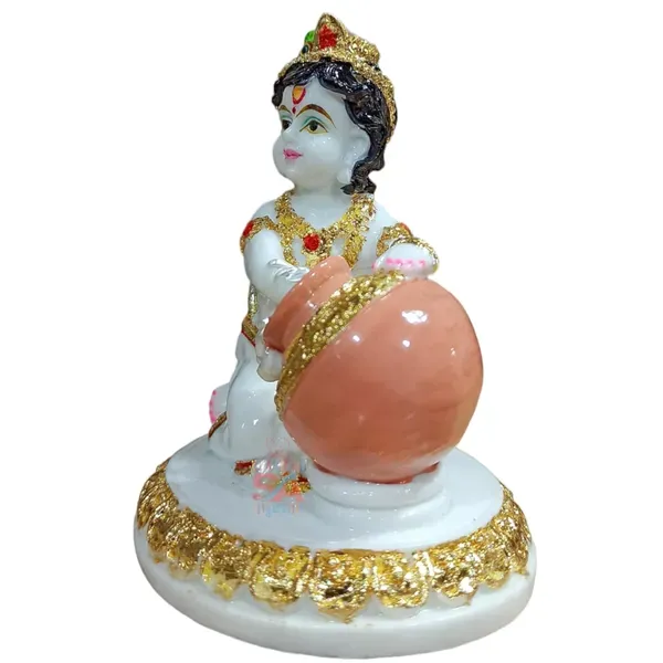 Laddu_Gopal_Idol_In_Marble_Material_Ideal_For_Car_Dashboard_Home_Decor_More