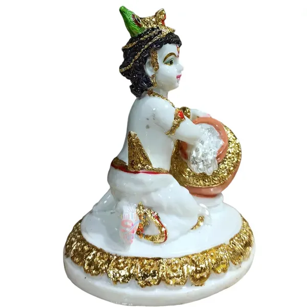 Laddu_Gopal_Idol_In_Marble_Material_Ideal_For_Car_Dashboard_Home_Decor_More