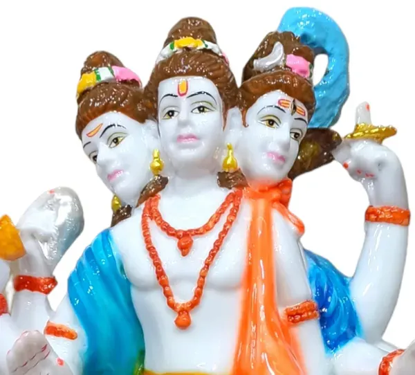 Marble_Sai_Amrut_Lord_Dattatray_Swami_Idol_13_Inch