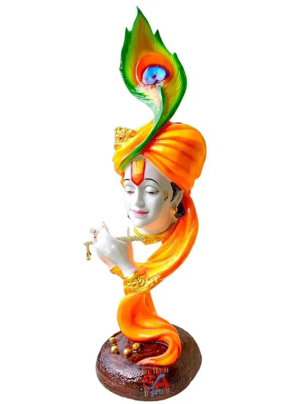 Radium_Marble_Dust_Beautiful_Krishna_With_Flute_Use_In_Pooja_Room_Or_Home_D_More
