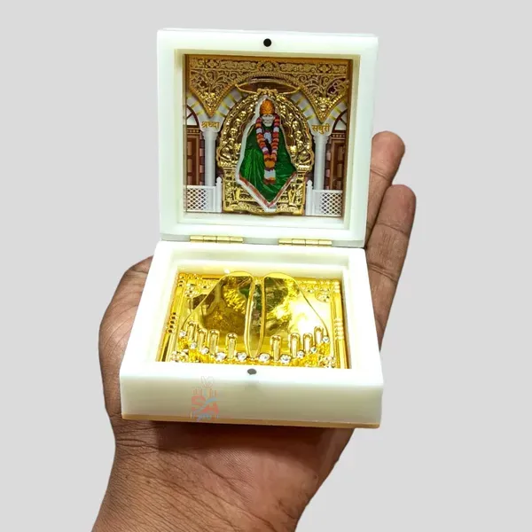Sai_Amrut_Gifts_Gold_Plated_Shirdi_Sai_Baba_Idol_With_Paduka_Gift_Box_For_B_More