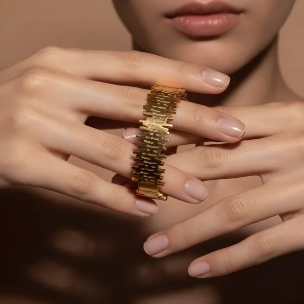 Golden_Stainless_Steel_Laye_Bar_Design_Wide_Bracelet_For_Women