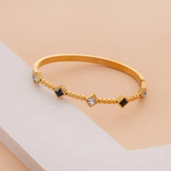 Golden_Stainless_Steel_Stone_Open_Bangle_Bracelet_For_Women