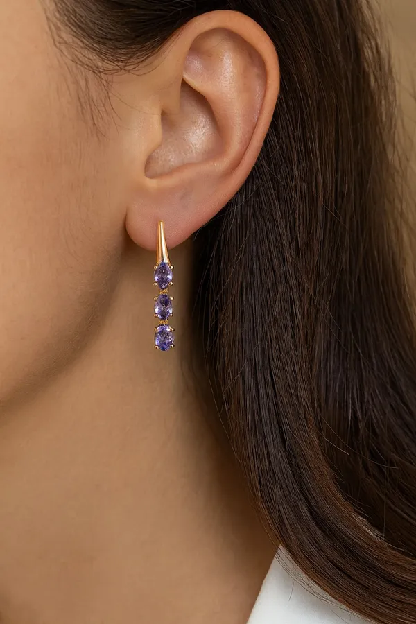 Purple_Stainless_Steel_Crystal_Dangle_Earrings_For_Women