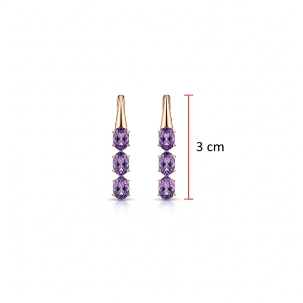 Purple_Stainless_Steel_Crystal_Dangle_Earrings_For_Women