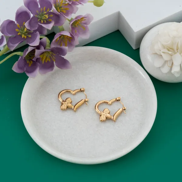 Golden_Stainless_Steel_Heart_Shaped_Hoop_Earrings_For_Women