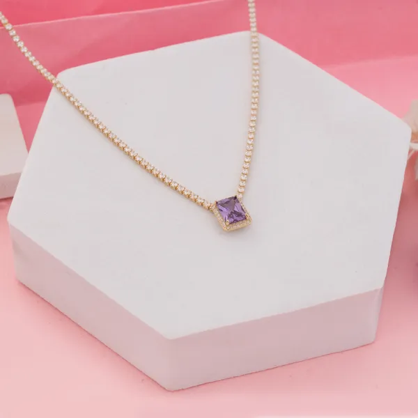 Purple_Stainless_Steel_Gem_Lariat_Necklace_For_Women
