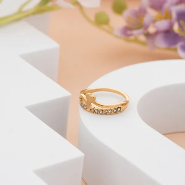 Golden_Stainless_Steel_Mini_Heart_Zirconia_Ring_For_Women