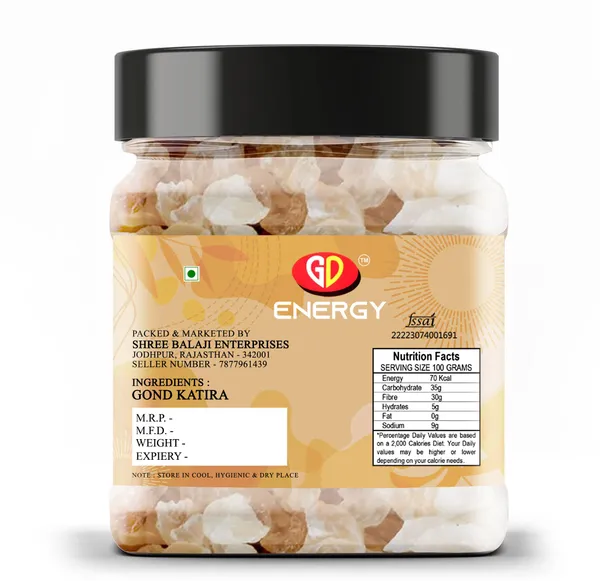 Pure_Edible_Gond_Katira_200G_Tragacanth_Gum_Natural_Body_Coolant_Dried_Gum_(1_X_200_G)