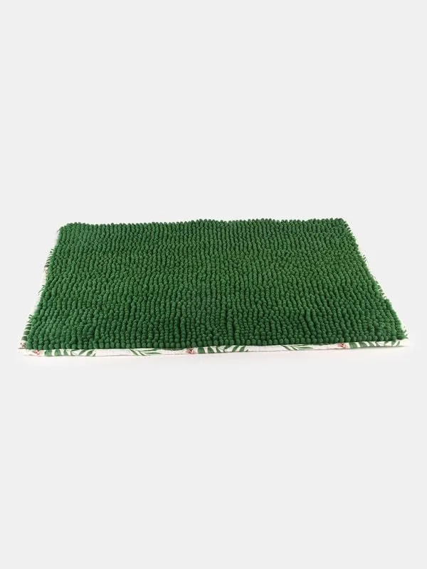 Green_Foliage_Microfiber_Doormat_Size_Anti_Slip_Easy_Washable_Soft_Flat_Mat