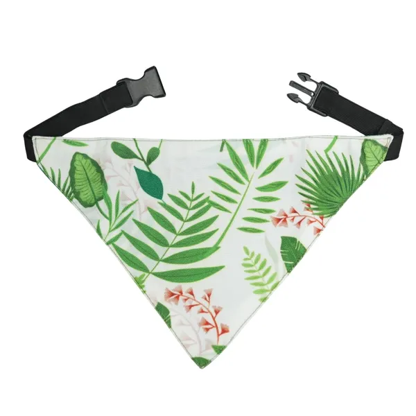 White_Adjustable_Dog_Bandana/Dog_Scarf/Dog_Gift