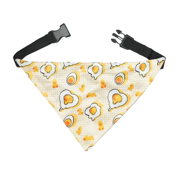 Yellow_Adjustable_Dog_Bandana/Dog_Scarf/Dog_Gift