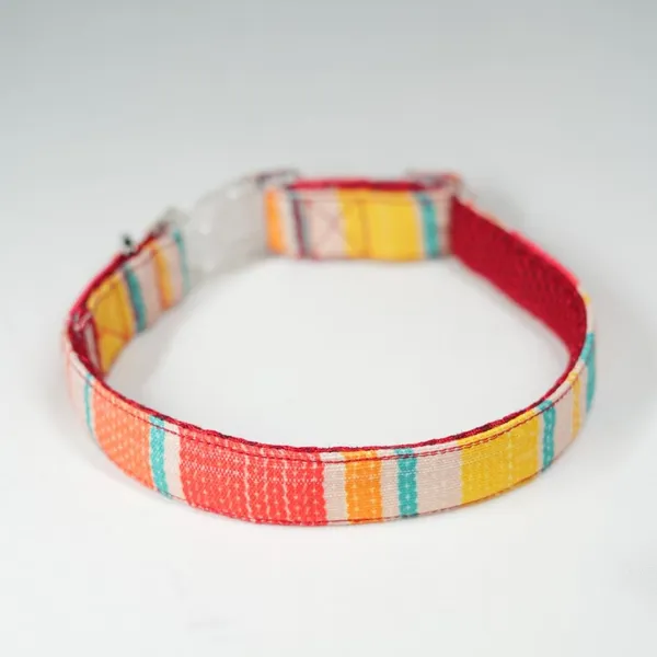 Multicolor_Lightweight_Collars_With_Adjustable_Length_And_Led_Snap_Buckles_For_Dog