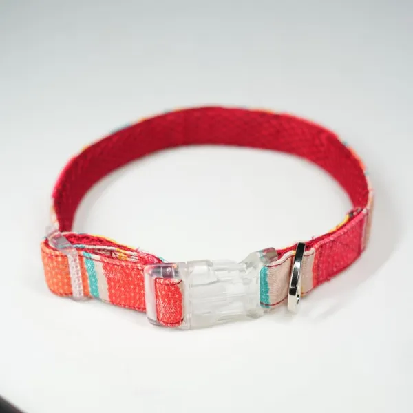 Multicolor_Lightweight_Collars_With_Adjustable_Length_And_Led_Snap_Buckles_For_Dog