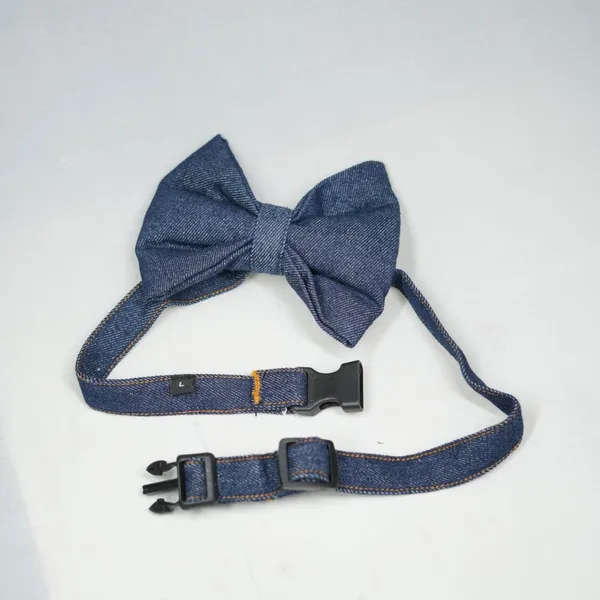 Deep_Blue_Adjustable_Fashion_Party,_Function,_Weeding_Cum_Formal_Costume_Necktie_For_Dog/Puppy/Cat/Kitten