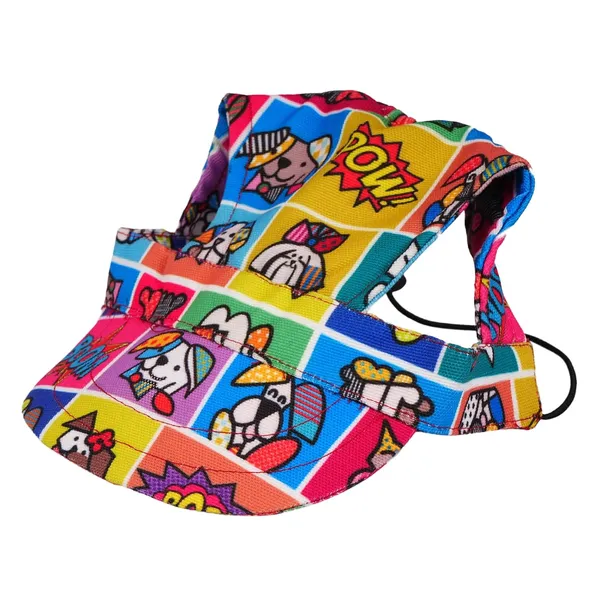 Multicolor_Cotton_Outdoor_Sport_Sun_Protection_Baseball_Cap_For_Male_&_Female_Dogs