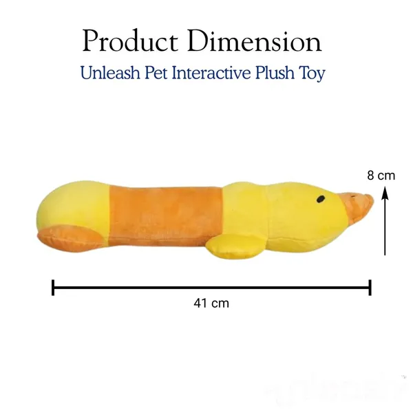 Yellow_Pet_Interactive_Plush_Toys,_Teething_Training_Pet_Toys