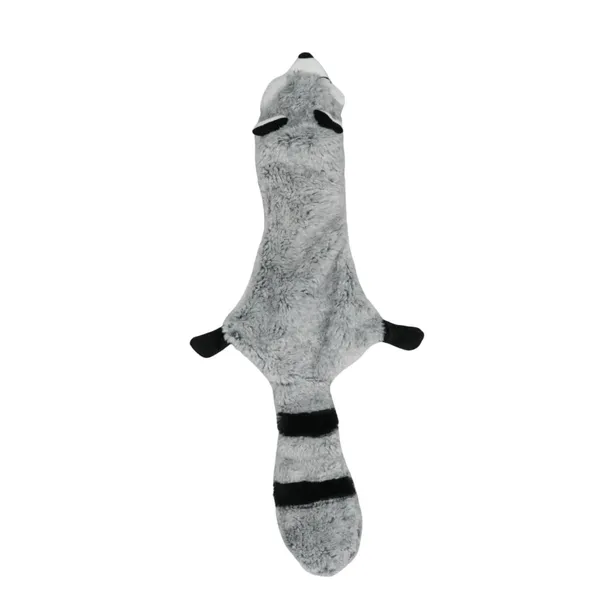 Grey_Large_Dogs_Toy_Pet_Chew_Squeak_Squeaky_Plush_Toys_Interactive_Tough_Gift_Raccoon