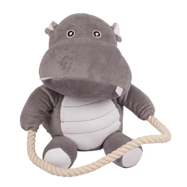Grey_Plush_Hippo_Dog_Toy_With_Rope,_And_,_Soft_Stuffed_Animal_Pet_Toy