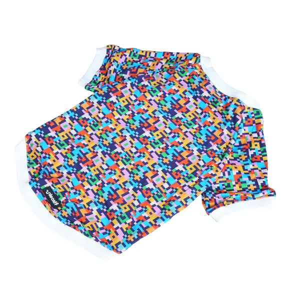 Multicolor_Puzzle_Theme_T-Shirt_For_Dog