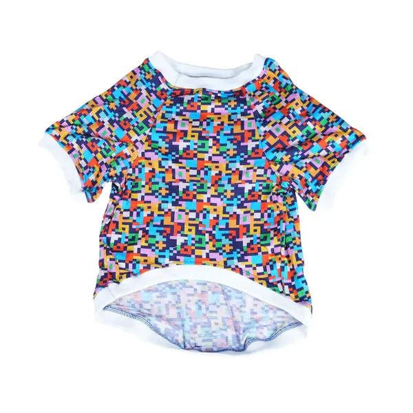 Multicolor_Puzzle_Theme_T-Shirt_For_Dog