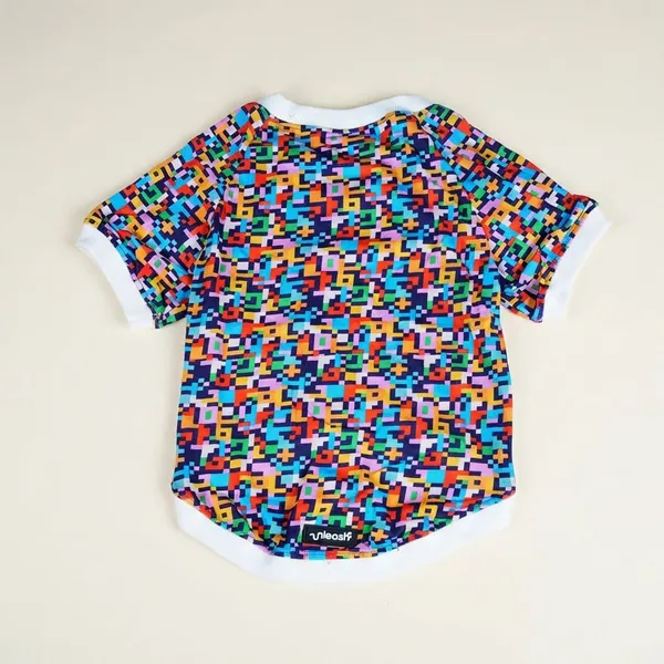 Multicolor_Puzzle_Theme_T-Shirt_For_Dog