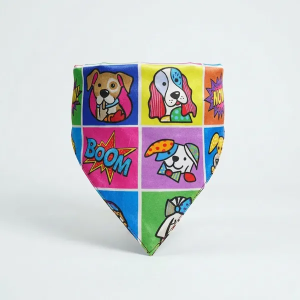 Multicolor_Stylish_Dog_Bandana_And_Scarf_For_Dog