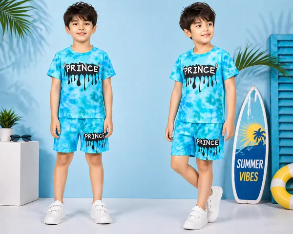 Boys_Blue_Tie-Dye_Prince_Printed_T-Shirt_&_Shorts_Set