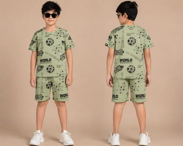 Boys_Green_Space_Rocket_Printed_T-Shirt_&_Shorts_Co-Ord_Set