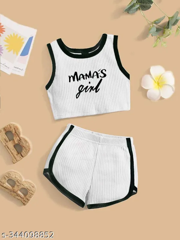 Girls_Printed_Ribbed_Cotton_Sleeveless_Top_&_Shorts_Set_|_Mama’s_Girl_Summer_Co-Ord_Set_for_Kids