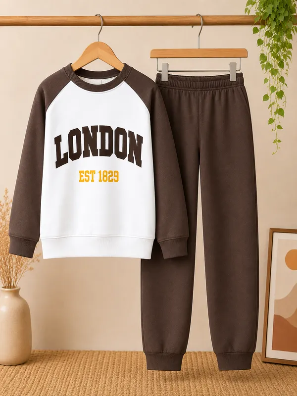 London_Varsity_Boys_Sweatshirt_&_Jogger_Set_–_Brown_&_White