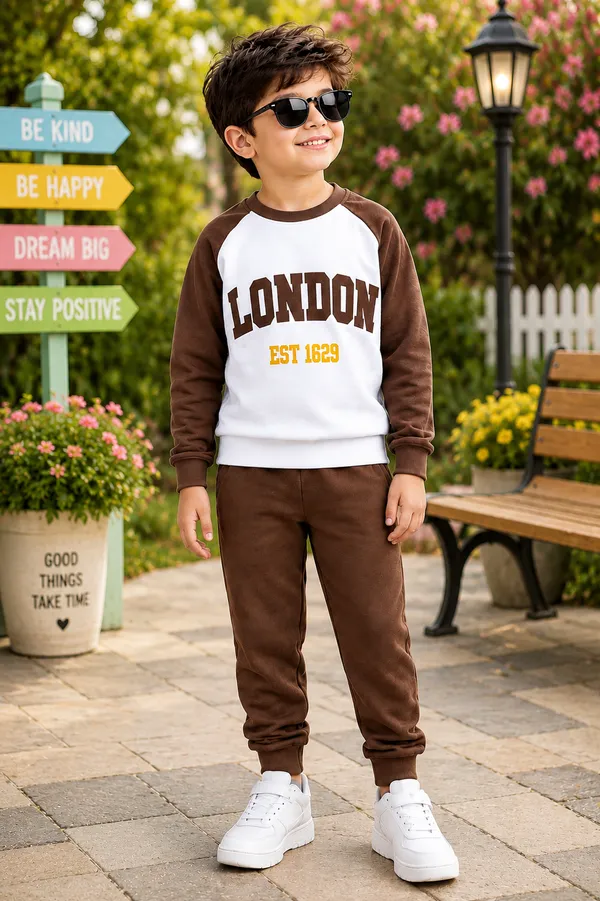 London_Varsity_Boys_Sweatshirt_&_Jogger_Set_–_Brown_&_White