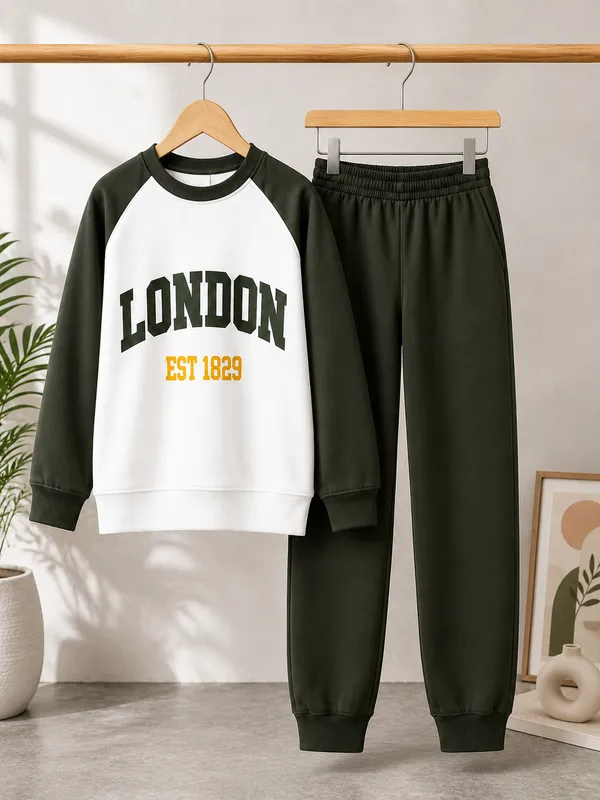 London_Varsity_Boys_Sweatshirt_&_Jogger_Set_–_green_&_White